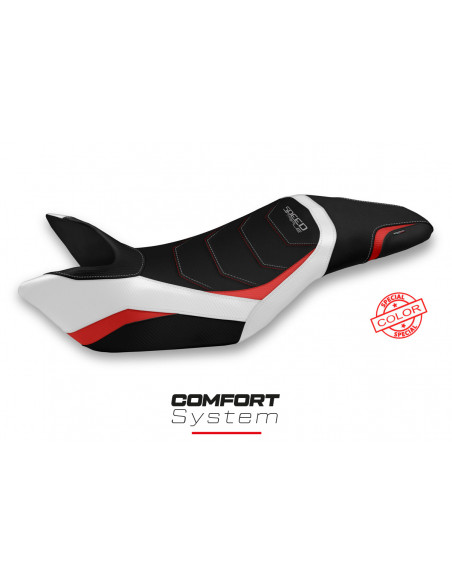 Housse de selle compatible Triumph Speed Triple (11-15) modèle Ghibellina special color comfort system