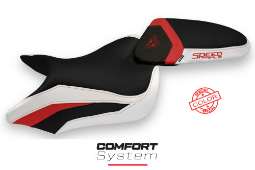 Sitzbezug kompatibel Triumph Speed Triple (16-21) Modell Maglie Special Color Comfort System