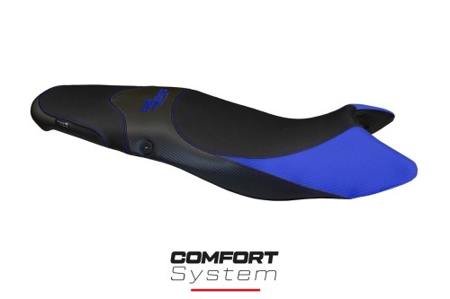 Housse de selle compatible Triumph Street Triple (07-12) modèle Morris 1 comfort system