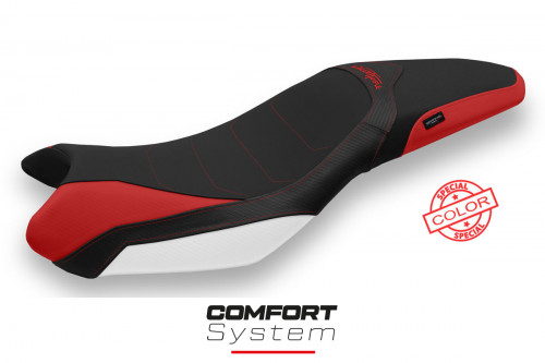 Rivestimento sella compatibile Triumph Street Triple (13-16) modello Mariposa special color comfort system