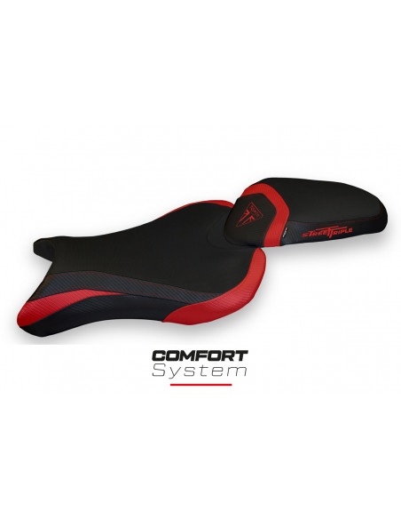 Seat cover compatible Triumph Street Triple (17-22) Molina 1 comfort system model