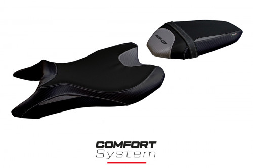 Funda de asiento compatible con Yamaha MT-07 (18-22) modelo Sanya comfort system