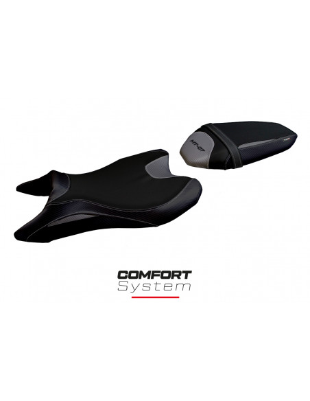 Housse de selle compatible Yamaha MT-07 (18-22) modèle Sanya comfort system