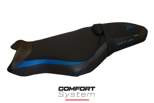 Funda de asiento compatible Yamaha MT-10 (17-22) modelo Arsenal 1comfort system