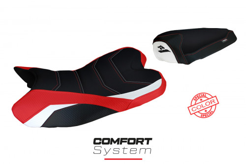 Seat cover compatible Yamaha R1 (09-14) Araxa special color comfort system model