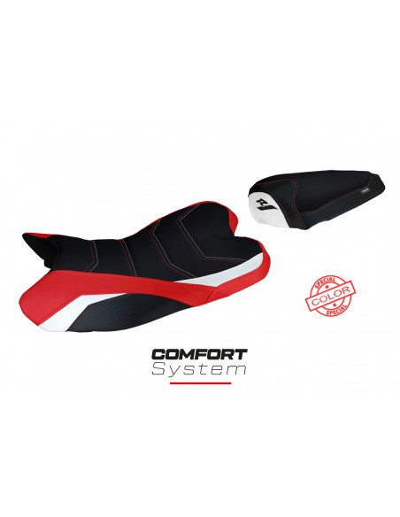 Housse de selle compatible Yamaha R1 (09-14) modèle Araxa special color comfort system