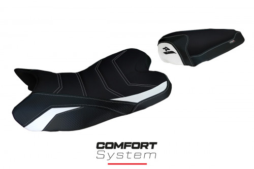 Rivestimento sella compatibile Yamaha R1 (09-14) modello Araxa comfort system