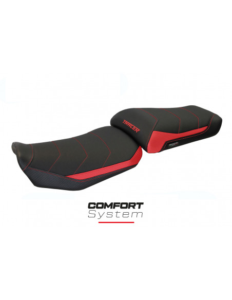 Funda de asiento compatible con Yamaha Tracer 900 (15-17) modelo Rapallo 1 comfort system