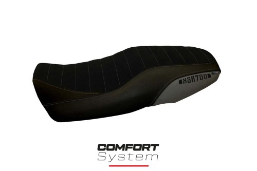 Funda de asiento compatible Yamaha XSR 900 (16-21) modelo portorico 5 comfort system