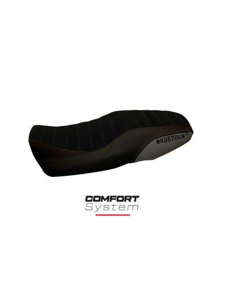 Funda de asiento compatible Yamaha XSR 900 (16-21) modelo portorico 5 comfort system