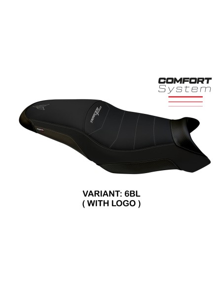 Housse de selle compatible Yamaha Tracer 700 (20-22) modèle Kindia comfort system