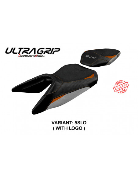 Funda de asiento compatible KTM 125 Duke (17-22) modelo Mirje ultragrip