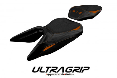 Sitzbezug kompatibel KTM 125 Duke (17-22) Modell Mirje Ultragrip