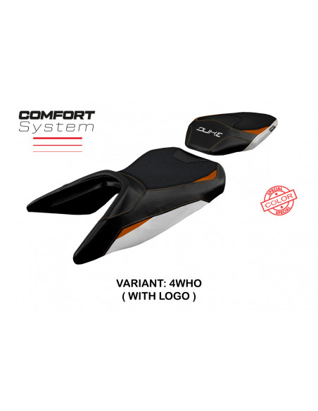 Rivestimento sella compatibile KTM 125 Duke (17-22) modello Mirje comfort system