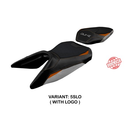 Funda de asiento compatible KTM 250 Duke (17-22) modelo Neum