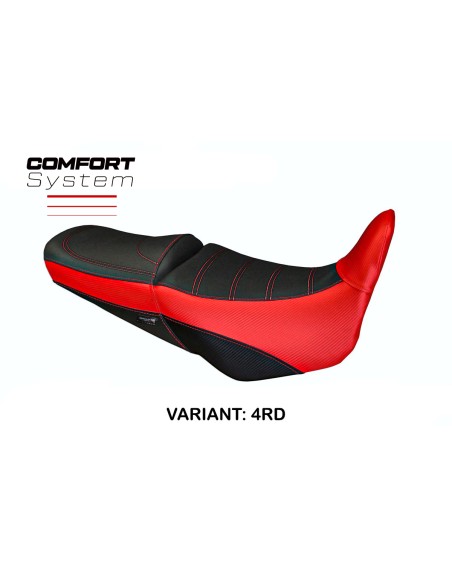Housse de selle compatible Honda Varadero 1000 (99-11) - Modèle Vigevano Comfort System