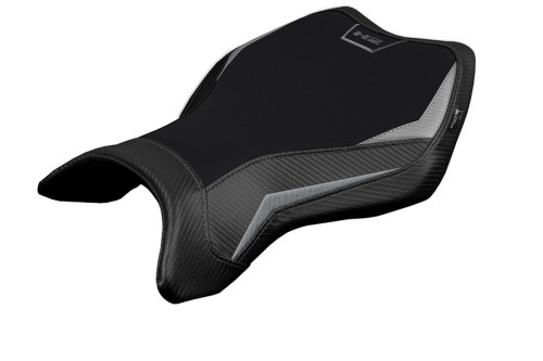 Housse de selle compatible Kawasaki Ninja H2 R (15-22) modèle MadMax