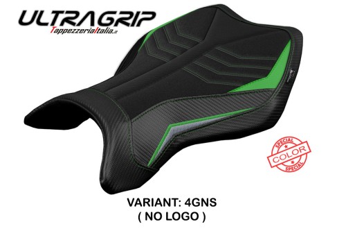 Funda de asiento compatible con Kawasaki Ninja H2 R (15-22) modelo MadMax Ultragrip 2