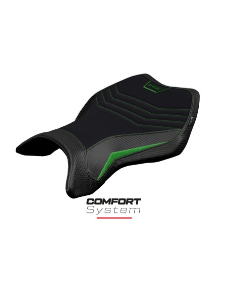 Funda de asiento compatible Kawasaki Ninja H2 R (15-22) modelo MadMax Comfort System