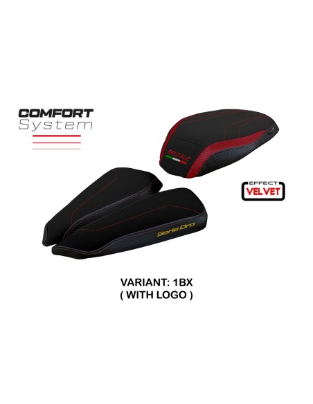 Seat cover compatible MV Agusta Brutale 1000 RR (20-22) Adai velvet comfort system model