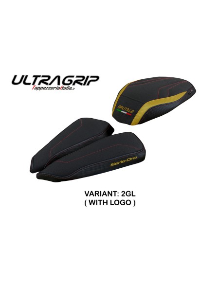 Funda de asiento compatible MV Agusta Brutale 1000 RR (20-22) modelo Adai ultragrip