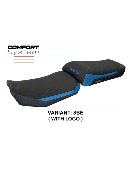 Housse de selle compatible Yamaha Tracer 900 (15-17) modèle Rapallo 1 comfort system