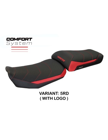 Housse de selle compatible Yamaha Tracer 900 (15-17) modèle Rapallo 1 comfort system