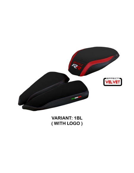 Sitzbezug kompatibel MV Agusta Brutale 1000 RR (20-22) Modell Meilan velvet