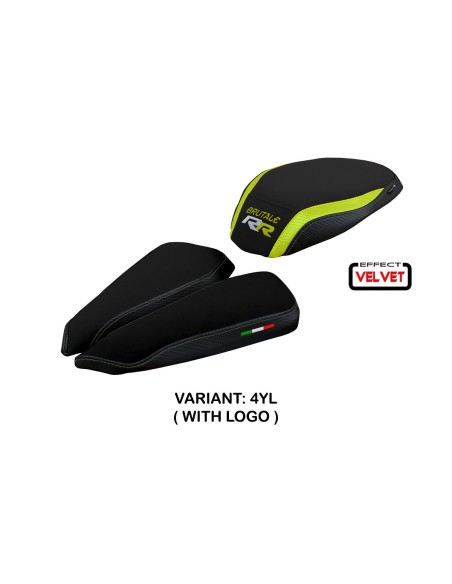 Seat cover compatible MV Agusta Brutale 1000 RR (20-22) Meilan velvet model