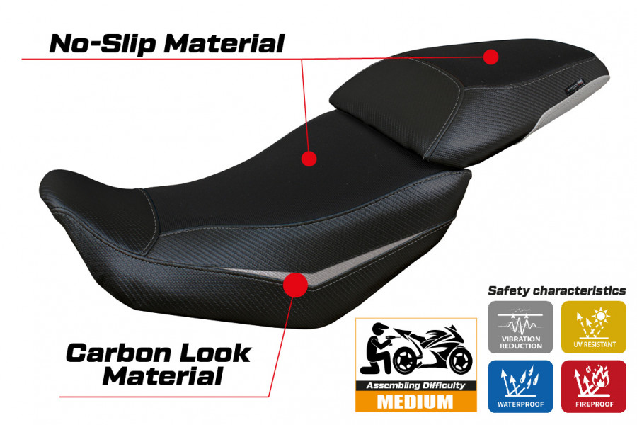Seat cover compatible Voge Valico 500 DS/DSX (20-22) Suining model