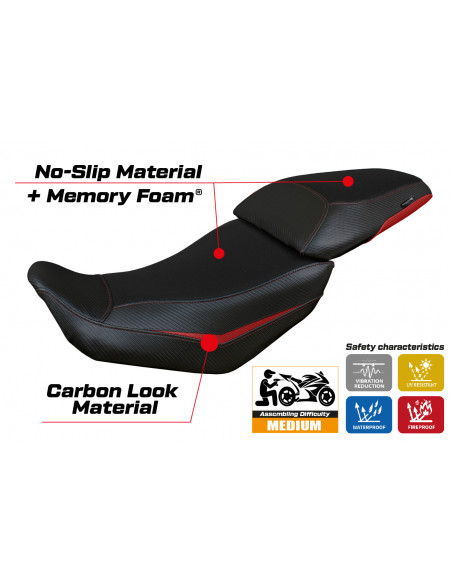 Seat cover compatible Voge Valico 500 DS/DSX (20-22) Suining Comfort System model