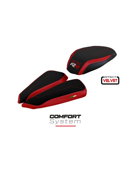 Sitzbezug kompatibel mit MV Agusta Brutale 1000 RR (20-22) Modell Meilan velvet comfort system