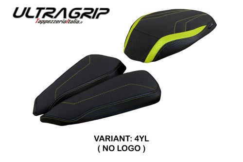 Housse de selle compatible avec MV Agusta Brutale 1000 RR (20-22) modèle Meilan ultragrip 2