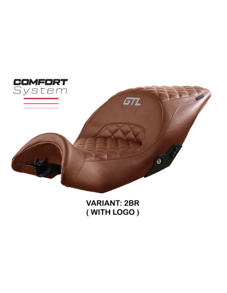 Seat cover compatible BMW K 1600 GTL (10-22) Diamond comfort system model
