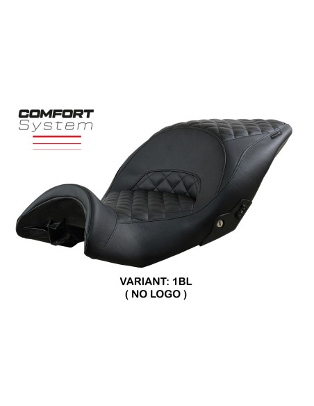 Funda de asiento compatible con BMW K 1600 GTL (10-22) modelo Diamond comfort system