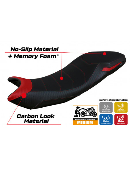 Seat cover compatible Triumph Tiger 660 (21-22) Derry Comfort System model