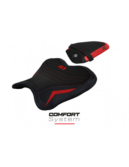 Funda de asiento compatible con Yamaha R1 (15-22) modelo Kagran comfort system