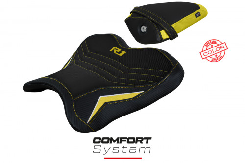 Housse de selle compatible Yamaha R1 (15-22) modèle Kagran special color comfort system