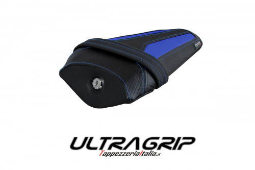 Rivestimento sella passeggero compatibile Yamaha R1M (15-22) modello Neubau ultragrip