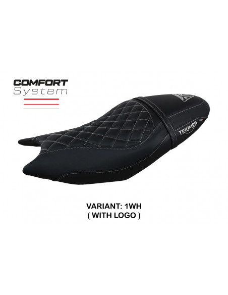 Housse de selle compatible Triumph Trident 660 (21-22) modèle Sihlar comfort system