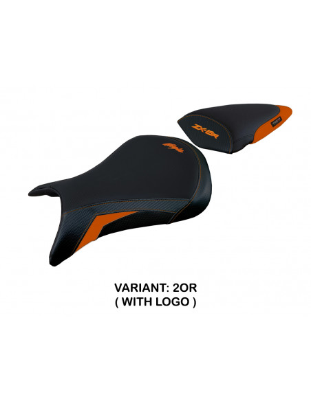 Housse de selle compatible Kawasaki Ninja ZX 6 R (07-08) modèle Andujar