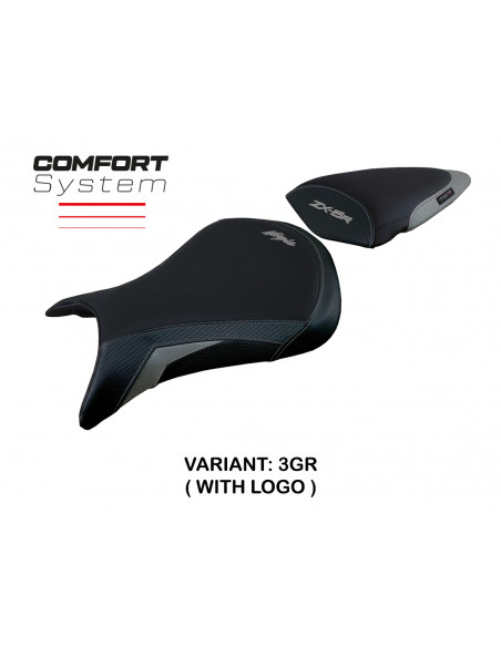Housse de selle compatible Kawasaki Ninja ZX 6 R (07-08) modèle Andujar Comfort System