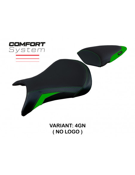 Housse de selle compatible Kawasaki Ninja ZX 6 R (07-08) modèle Andujar Comfort System