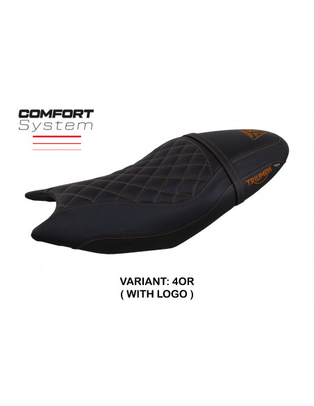 Housse de selle compatible Triumph Trident 660 (21-22) modèle Sihlar comfort system