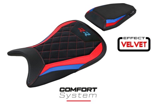 Sitzbezug kompatibel BMW S 1000 RR (19-23) Modell Aichen Velvet Comfort System
