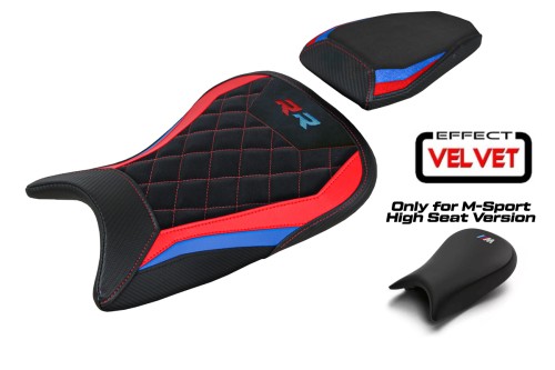Sitzbezug kompatibel BMW S 1000 RR (19-23) Modell Waal Velvet