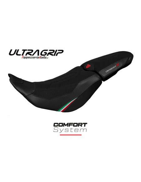 Rivestimento sella compatibile Ducati Desert-X (2022) modello Thar Trico ultragrip comfort system