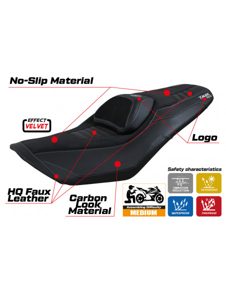 Sitzbezug kompatibel Yamaha T-Max 560 (2022) Modell Kiko