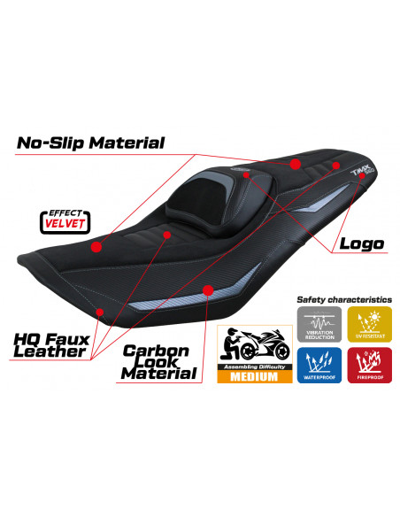 Sitzbezug kompatibel Yamaha T-Max 560 (2022) Modell Kiko