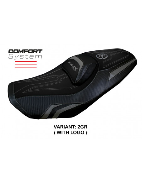 Housse de selle compatible Yamaha T-Max 560 (2022) modèle Kira Comfort System
